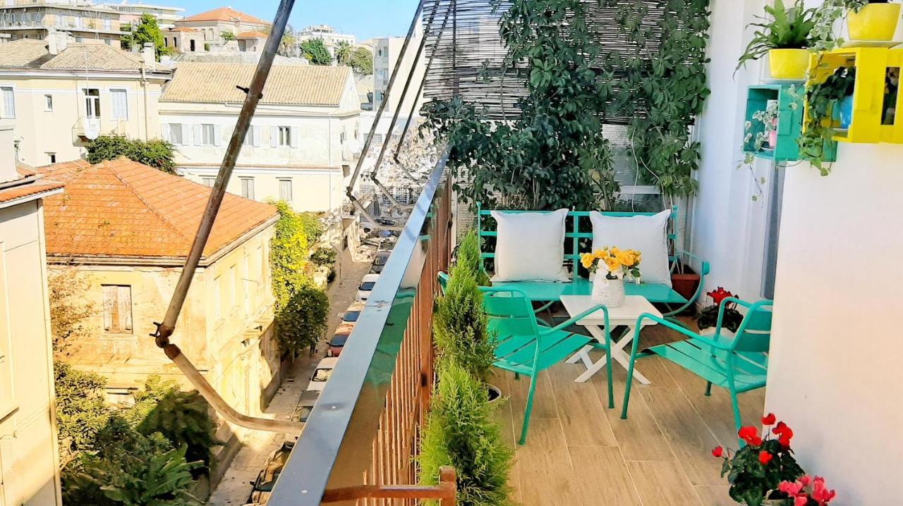 Aay- Best Corfu Town & Sea Apart 2Bedroom Renovated + Lift / Comfy&Design+Wifi 외부 사진